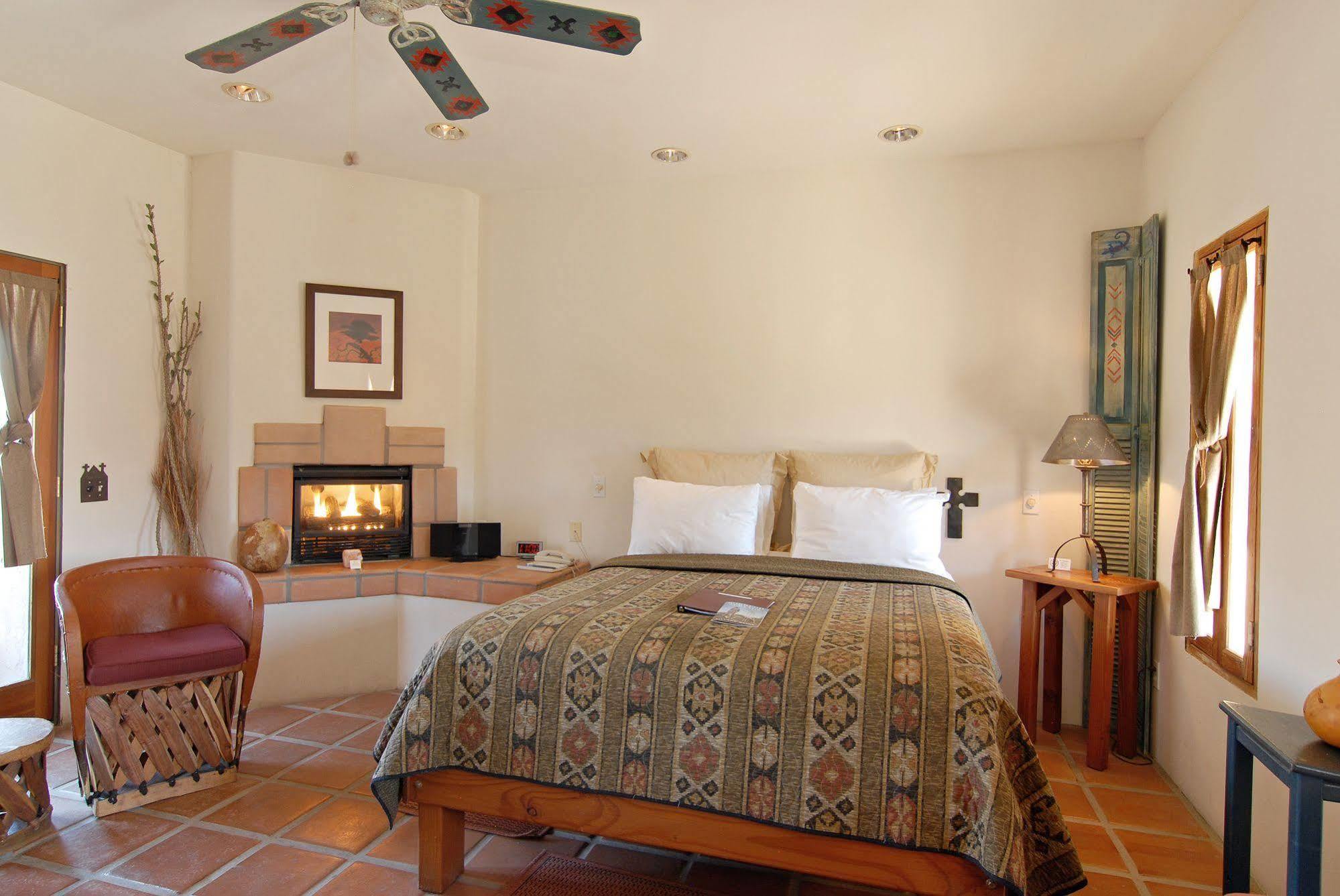 Superior Queen Room Fireplace